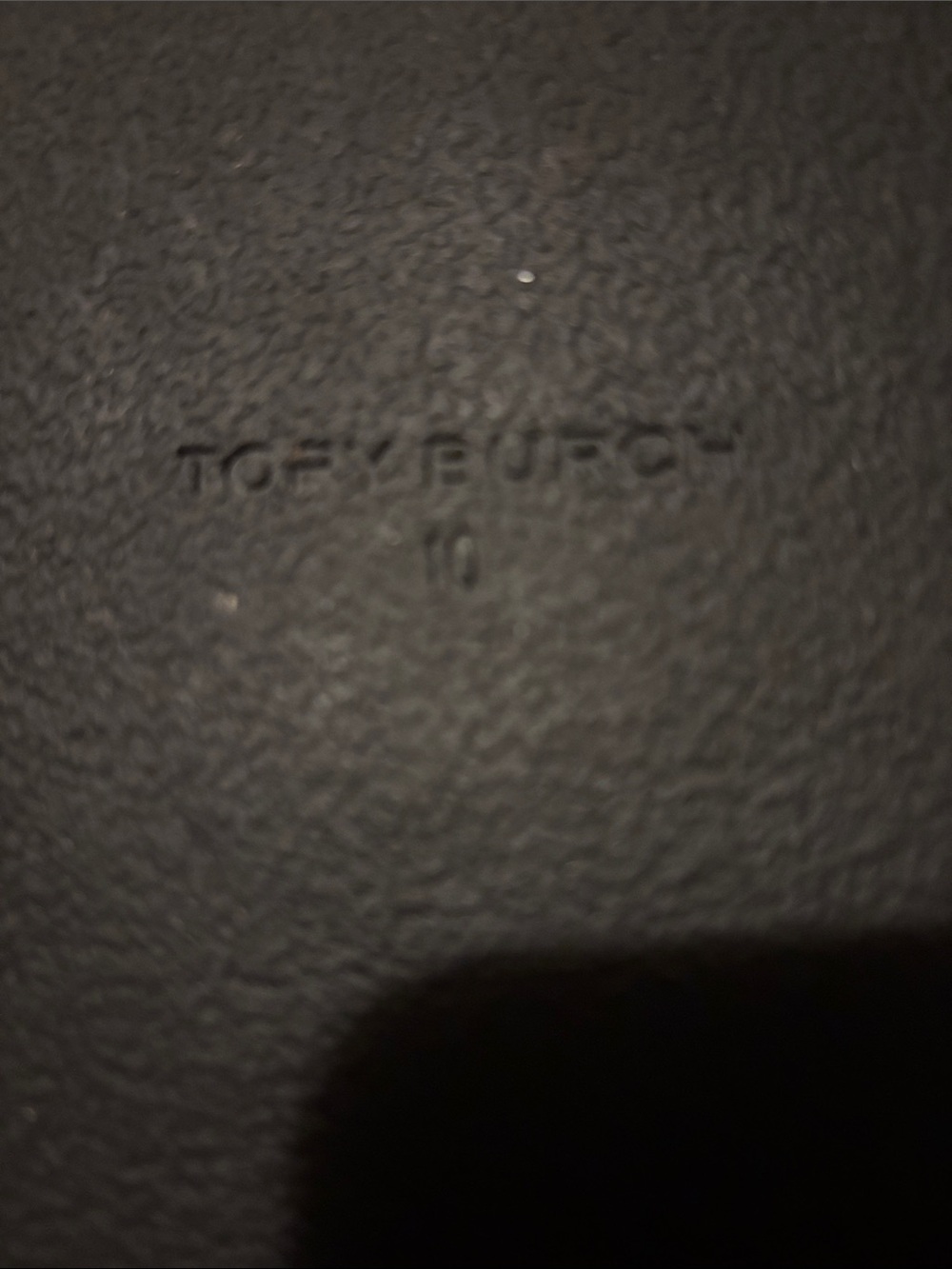 Tory Burch Metallic Silver Logo Thong Sandals - Picture 3 of 10